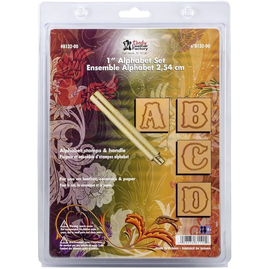 新品未使用　manual alphabet size 1 Amazon.co.jp: Craftool Standard Alphabet Set 1